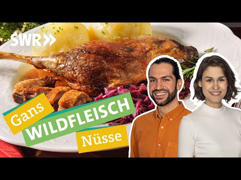 , title : 'Gans, Wildfleisch, Nüsse: Ein perfektes Festtagsessen I Ökochecker SWR'