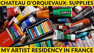 What to bring on an international artist residency