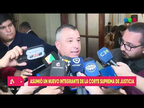Diego Maciel asumió en la Corte Suprema de Santa Fe