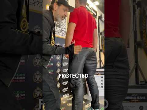 These Jeans Will Save Your Butt!👖💨 World’s First Airbag Jeans For Motorcyclists