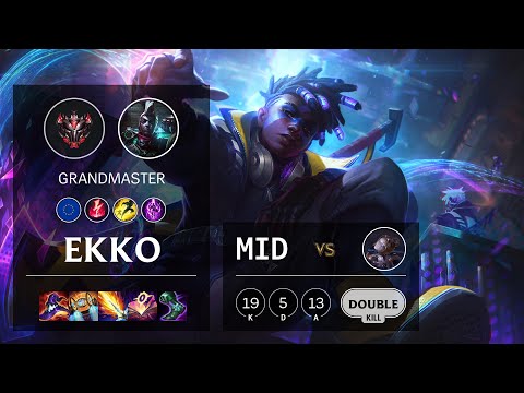 Ekko Mid vs Orianna - EUW Grandmaster Patch 10.25b