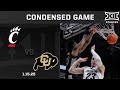 Cincinnati Vs Colorado Condensed Game 2024 25 Big 12 Men S Basketball
