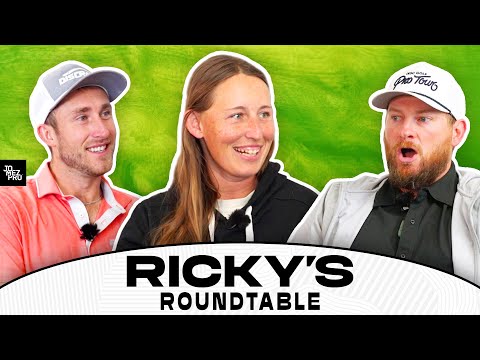 The WILDEST Disc Golf Tour Stories w/ Paige & Jerm | Ricky's Roundtable | A JomezPro Podcast
