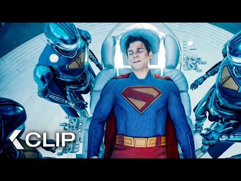 Krypto Saves Superman Scene - SUPERMAN (2025)