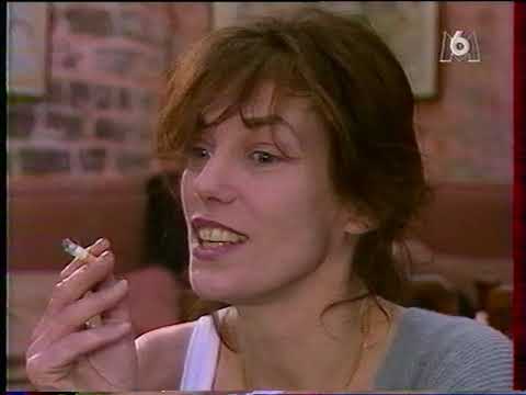 Jane Birkin at home, int + songs @ Fréquenstar, 21 mar 93