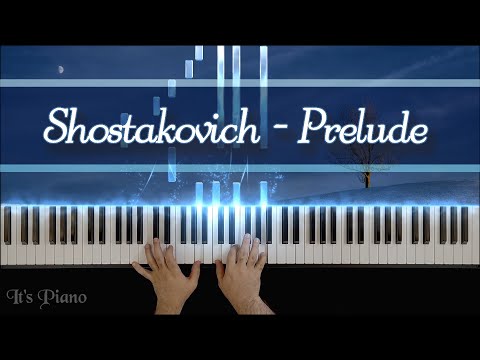 Shostakovich : Prelude | Piano Solo Synthesia | Classical Piano Music for Relaxation