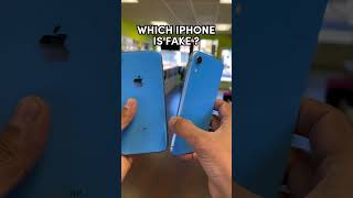 Which IPHONE IS FAKE ? 🤔#shorts  #apple #iphone #ios #fyp #samsung #android #fake #iphone14 #asmr