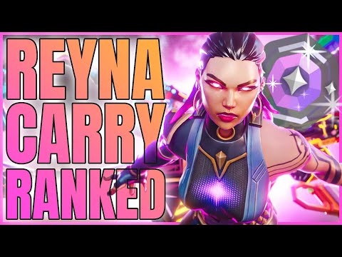 Reyna Carry in Solo Queue! Clutch to Diamond | Valorant Gameplay German