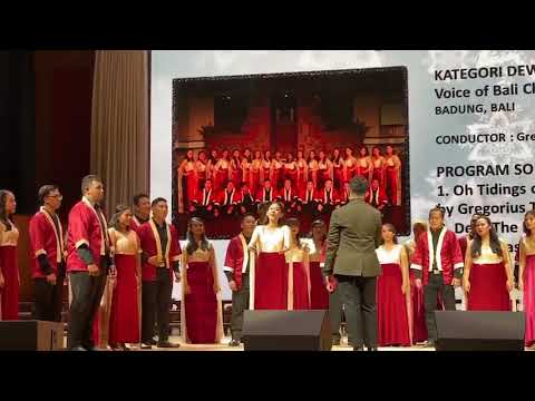 Voice of Bali Choir - Oh Tidings of Comfort and Joy
