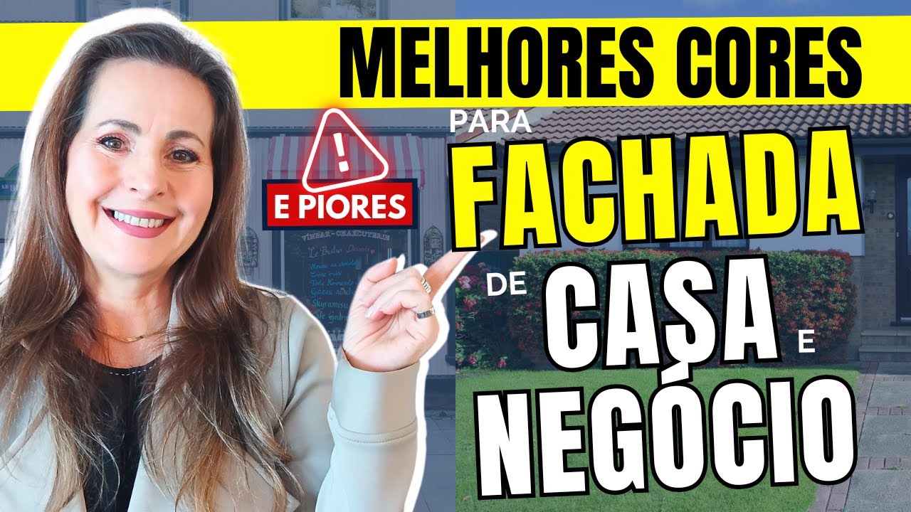 Melhores cores para a Fachada do seu Comércio ou Casa | Feng Shui: cores que harmonizam a fachada