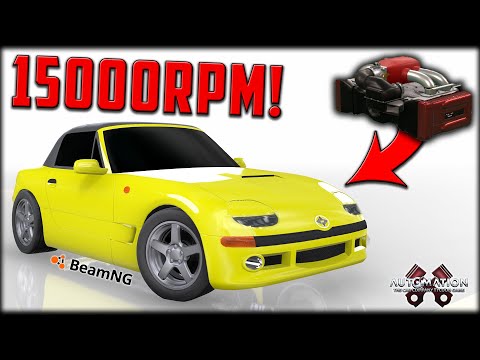 Building A 15000RPM Kei Car!! Automation - BeamNG