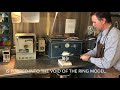 Making a ring using the lost wax casting process.