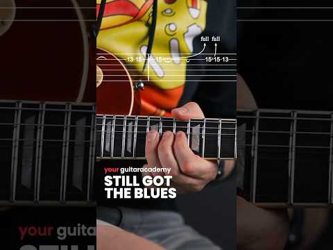 Still Got The Blues - Gary Moore #guitarlesson