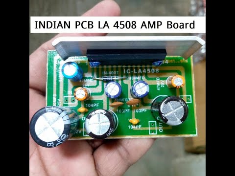 LA4508 অ্যাম্প্লিফায়ার সার্কিট বোর্ড | LA4508 Mono Amplifier Board for 8W Speaker | 📞01333105717