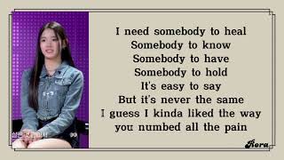 Download lagu RORA(BABY MONSTER) SOMEONE YOU LOVED Lyrics mp3