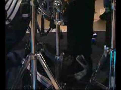 Anders Johansson, Hammerfall, drumming on ass.