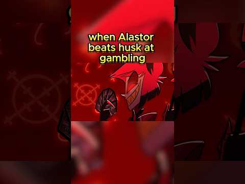 Why did Alastor's powers change from Red to Green in Hazbin Hotel?