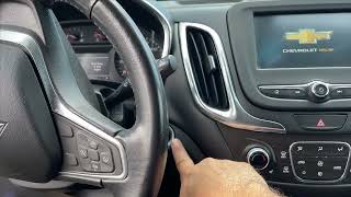 2018 Chevy Equinox key generating and programming via Autel IM508