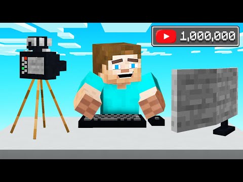 We Became YOUTUBERS In MINECRAFT!