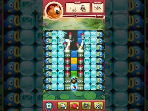 Toon blast 3293 crown 3 stars