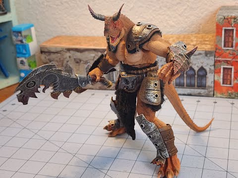 Axytoys' Ironjaw, leader of the Dinosaur Barbarians!