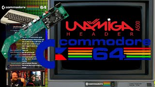Commodore 64  Games on the UNAMIGA - Amigo Aaron's Friday Night Streams