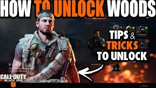 HOW TO UNLOCK WOODS IN BLACK OPS 4 BLACKOUT | How to Unlock Characters in Call of Duty Black Ops 4