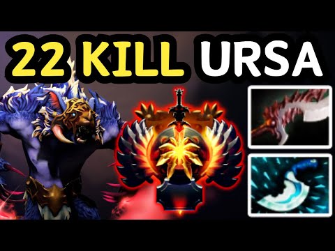 🔥 22 KILL URSA OFFLANE IS PURE ILLEGALITY | DOTA 2 🔥