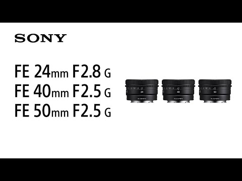 Sony SEL50F25G FE 50mm f/2.5 G Full-Frame Ultra-Compact G Lens