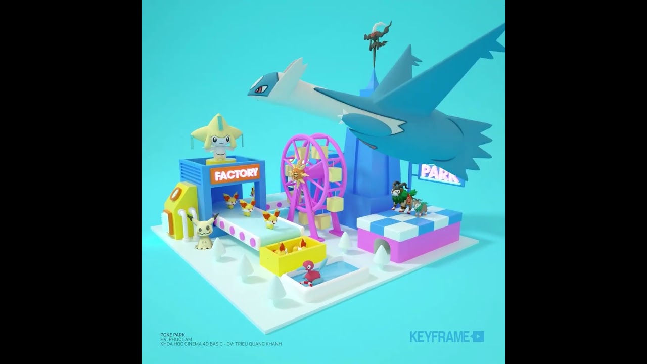 Khoá học Cinema 4D Motion Graphics - Keyframe