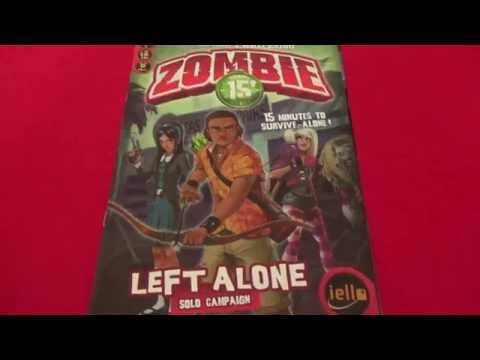 Zombie 15': Left Alone - Solo Playthrough - Scenario #1: School's Out