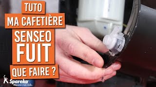 Ma cafetière Senseo fuit, que faire ?