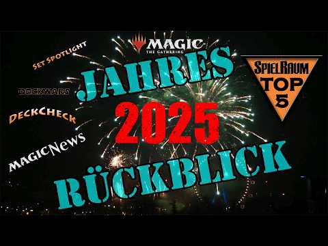 Magic the Gathering Jahresrückblick + Top 5 Karten 2025 - SpielRaum [DE]