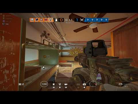 My first time facing a blatant cheater in r6