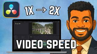 How to Speed Up or Slow Down Video in DaVinci Resolve (Beginner Tutorial)