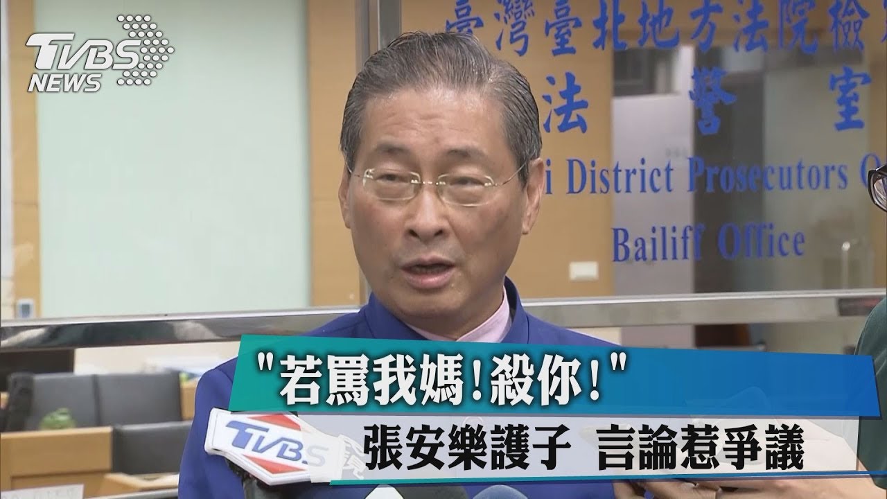 「若罵我媽!殺你!」張安樂護子 言論惹爭議