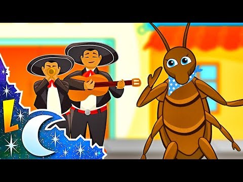 La Cucaracha ya no puede caminar | Canciones Infantiles | Videos para Niños | Lunacreciente