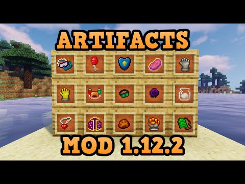 Smader -  ARTIFACTS MOD (1.12.2)!  TERRARIA ARTIFACTS!  Minecraft mod review 2020