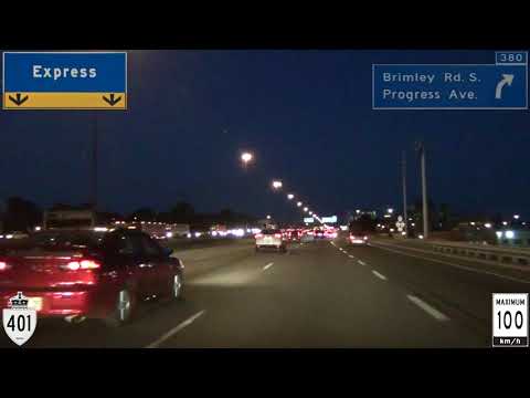 Toronto, Ontario - Highway 401 EB