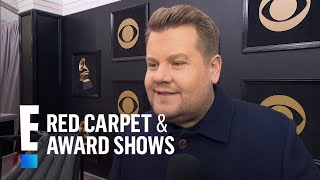 James Corden Excited and Nervous to Host Grammys Again | E! Live from the Red Carpet