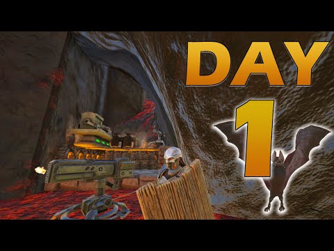 How A 8,000 Hour Solo Claims An Insane Hidden Base Day 1! | Ark PvP