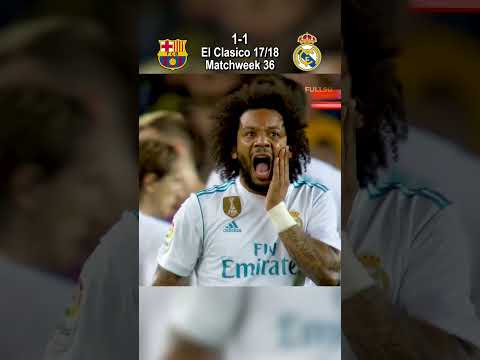 Barcelona vs Real Madrid El Clasico 17/18.🔥