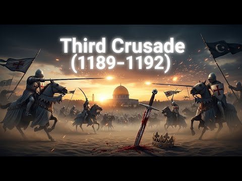 "The Third Crusade (1189–1192) – Richard the Lionheart vs Saladin | Epic Clash for Jerusalem