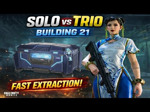 DMZ: Recon GamePlay Solo VS Trio | Fast Weapon Case Extraction in Building 21