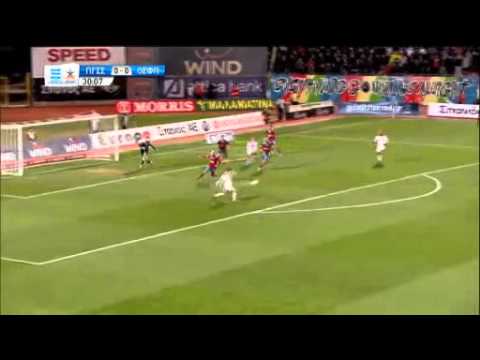 Panionios vs Olympiakos 1 - 1 ( 27 / 2 / 2011 - Goals & Highlights ) HD