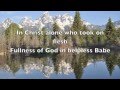 In Christ Alone / The Solid Rock (lyrics)  by Travis Cottrell