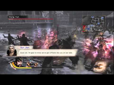 Shu Story Mode Stage 1-4 Elimination of Dong Zhuo - Part 2 Dynasty Warriors 7 HD