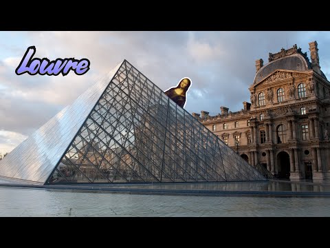 Inside Louvre Museum - Paris/Mona Lisa/France