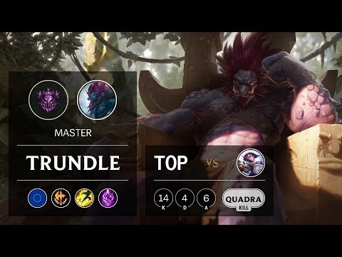 Trundle Top vs Fiora - EUW Master Patch 9.21