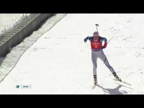 Mari Laukkasen maaliintulo Holmenkollenilla 18.3.2017